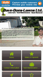 Mobile Screenshot of dave-does-lawns.com